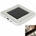 1800mAh Portable Solar Power Bank Panel para iPhone / iPad / Samsung S4/LG/MOTO/Nokia/Sony/HTC con luz LED
